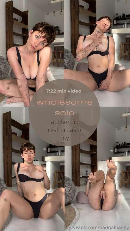 NEW SOLO VID in your dms 🤍This one is truly authentic and wh..