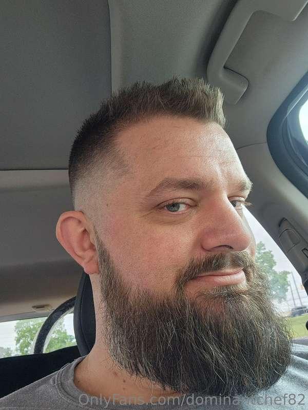 All lined up again. A good barber is a treasure