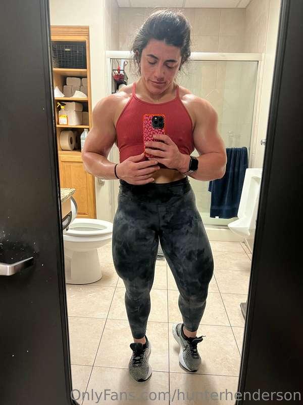 My arms felt like they were going to explode after last nigh..