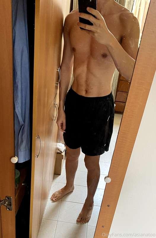 You never know what's beneath the shorts