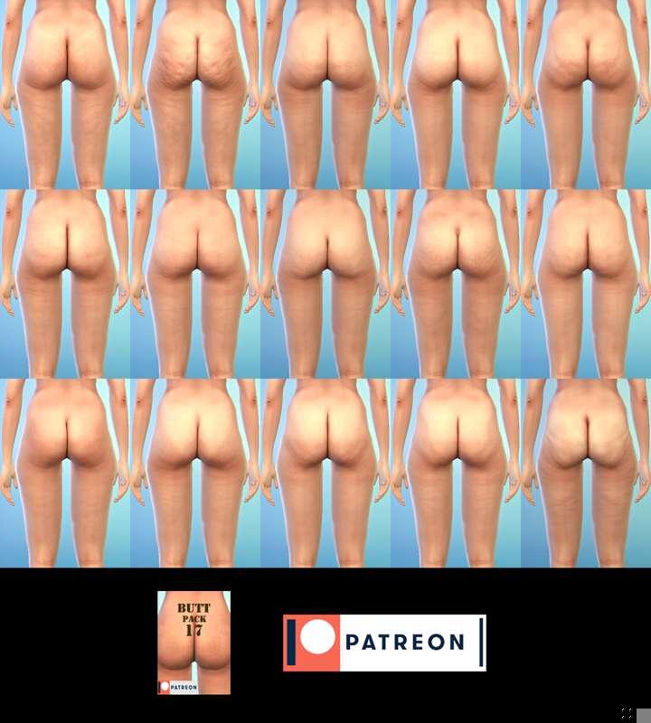 BUTT - PACK 17 - PATREON