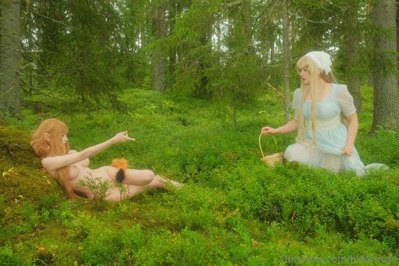 This is the maiden encountering Huldra deep into a Norwegian..