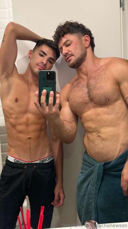 With muscle daddy @datofoland 