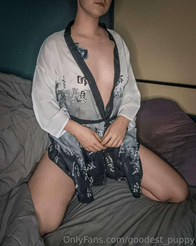 New outfit a lovely sub had purchased for me 🥰🥰🥰