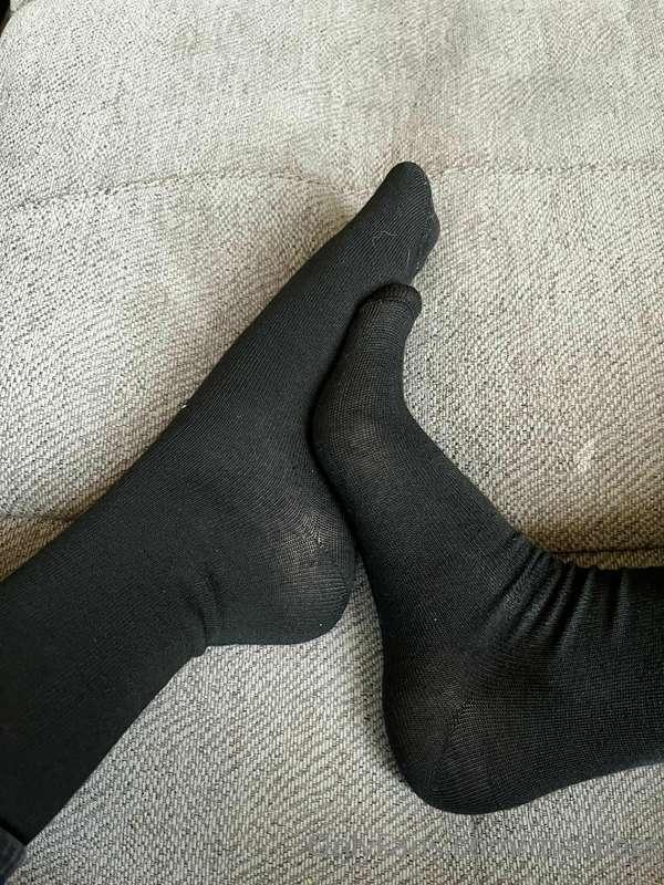 Some lil black socks for u 😇