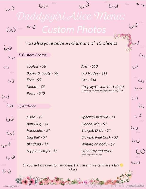 Hmmm yes baby! Excited for a custom video or pictures? Or so..