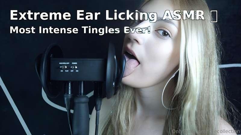Extreme Ear Licking ASMR for Ultimate Tingles 🔥
