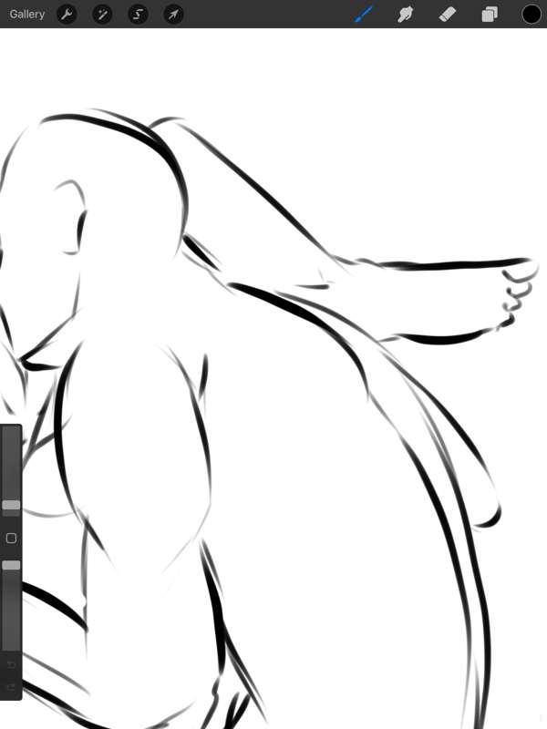 Doing some rough poses 