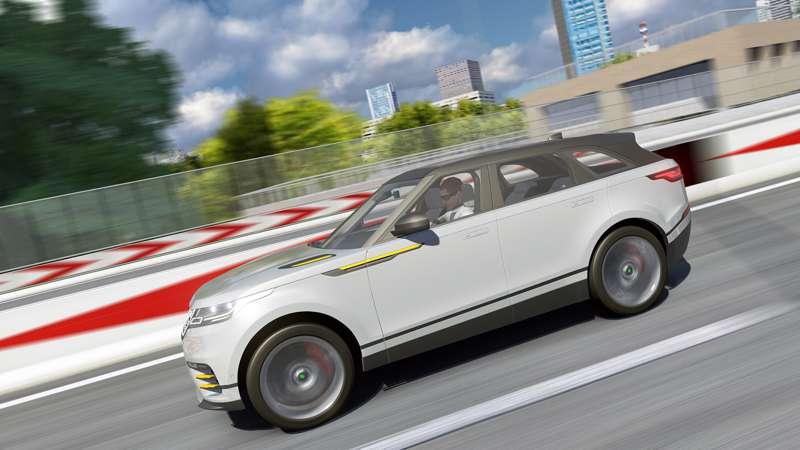 Assetto Corsa 2020 Range Rover Velar in action...