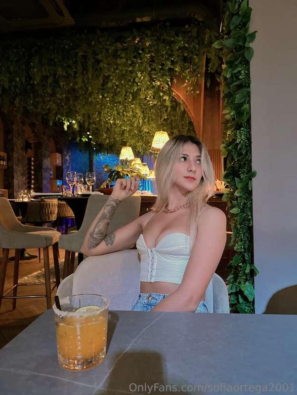 Dine with me first, then we start to talk 🎆