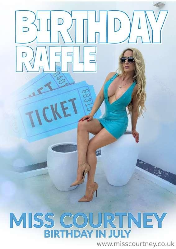 🎉 𝓜𝓲𝓼𝓼 𝓒𝓸𝓾𝓻𝓽𝓷𝓮𝔂’𝓼 𝓑𝓲𝓻𝓽𝓱𝓭𝓪𝔂 𝓡𝓪𝓯𝓯𝓵𝓮 🎉𝐅𝐨𝐫 𝐭𝐡𝐞 𝐟𝐢𝐫𝐬𝐭 𝐭𝐢𝐦𝐞 𝐞𝐯𝐞𝐫 𝐈..