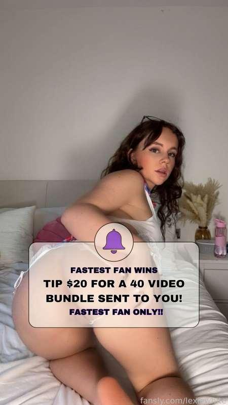 FASTEST FAN ONLY… GO GO GO⬇️👀