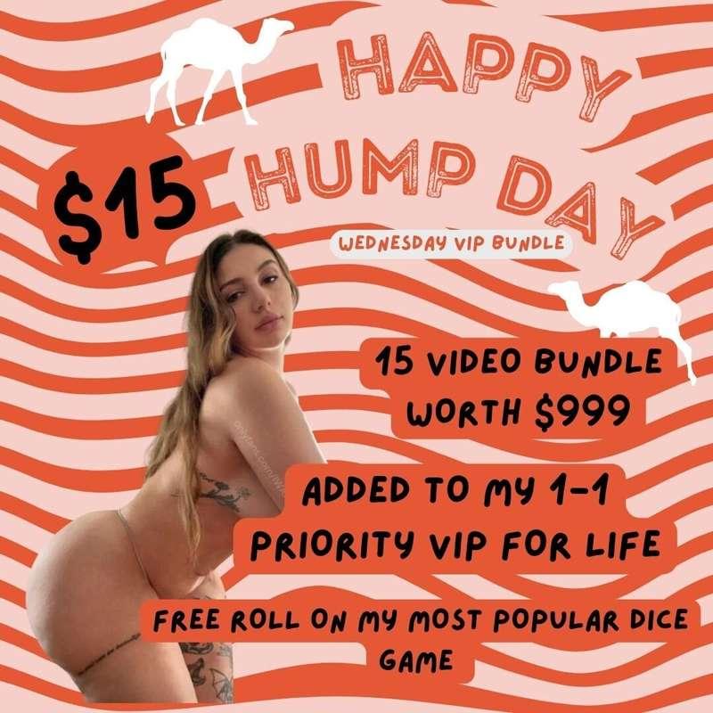 HUMP DAYYYY 😍💥♥️—Claim this massive prize & get SPOILED let’..