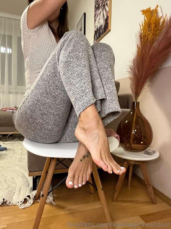 Do you like my white nails? :)