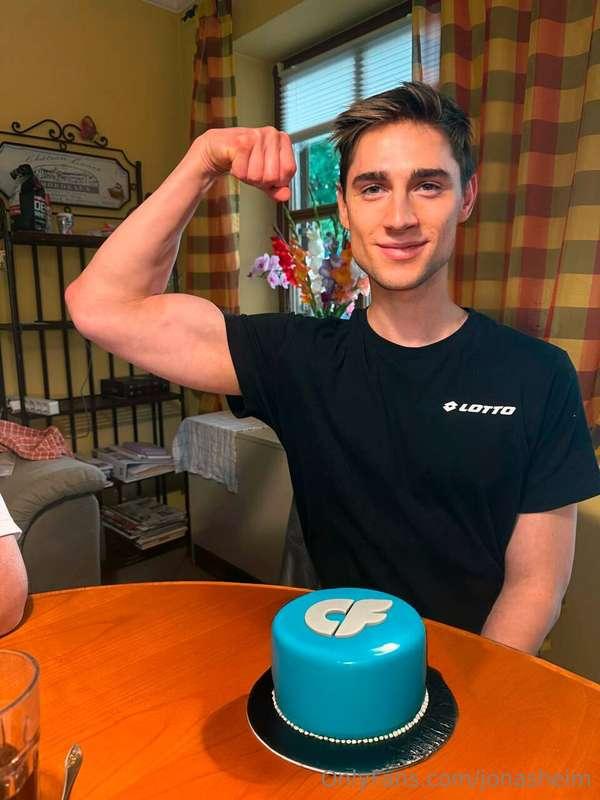 Thank you all for the congratulations! Eating this piece for..