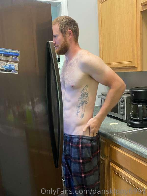 I was looking in the fridge for a snack for you, turns out i..
