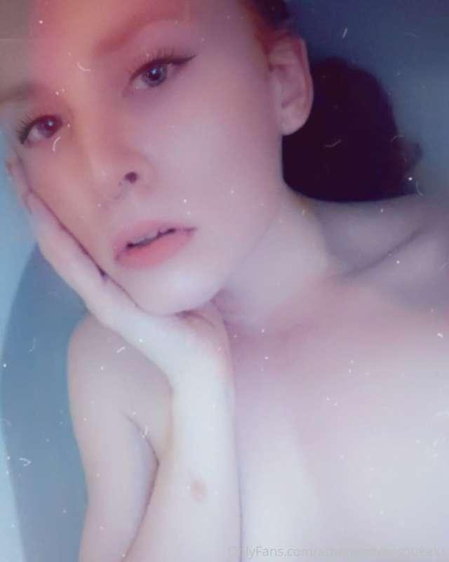 I love taking Baths, they're so relaxing... And honestly .....