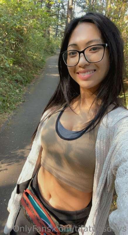 some say hiking in a skirt is adventurous… i say it’s the ke..