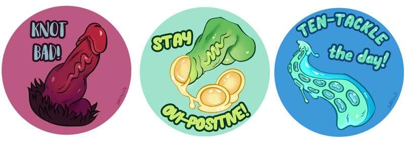 Mo-dick-vational stickers (nsfw)