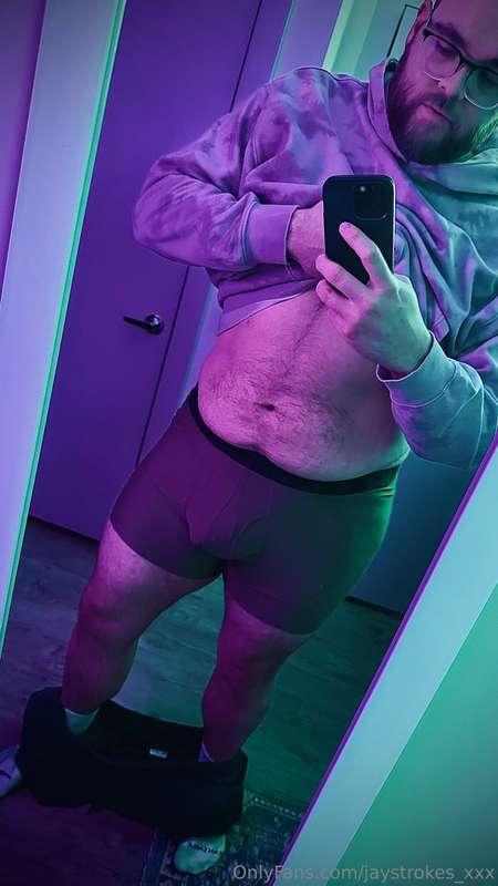 The belly // the cock