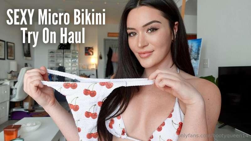 NEW bikini uncensored haul! enjoyevery 19.99 tip gets the fu..