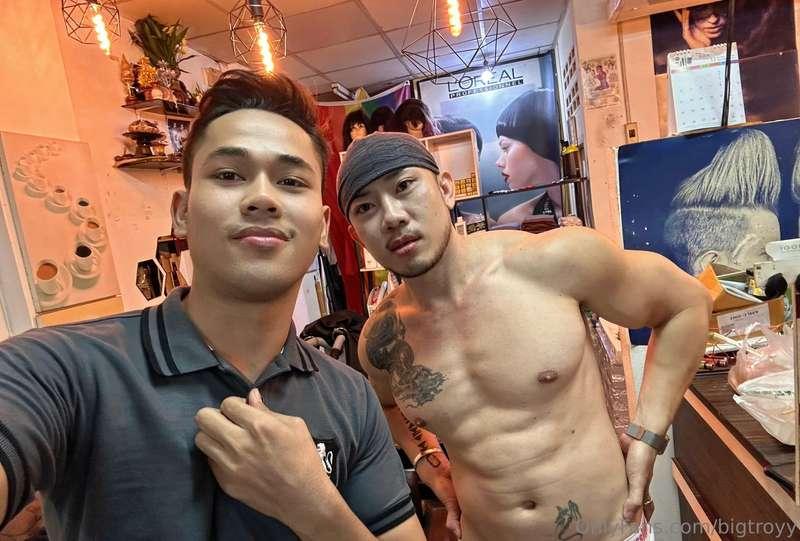 น้อนแวะมาตัดผม เลย จัด หนึ่งดอก 💈💈💦💦