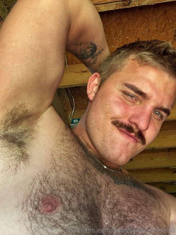 I have to admit with all this hair I make the perfect cuddle..