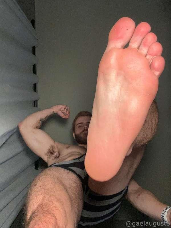 I’m gonna step on you, babe.