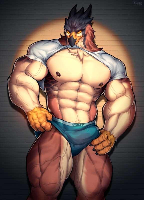 Hunky Burb + NSFW Alt + PSD File