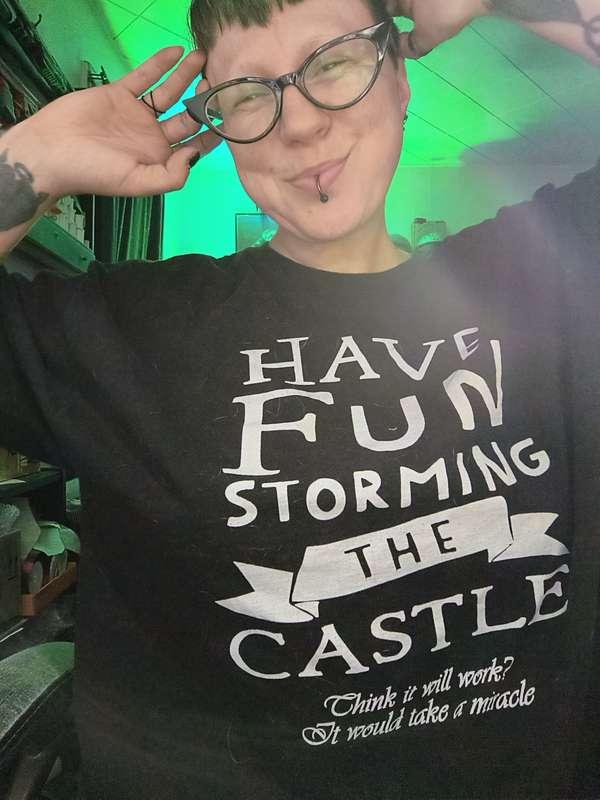 New sleep shirt from Princess Bride. So oversized and cozy.