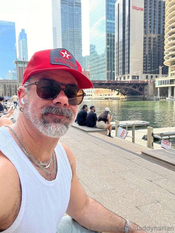 It was a perfect day to spend by the river saying hello to p..