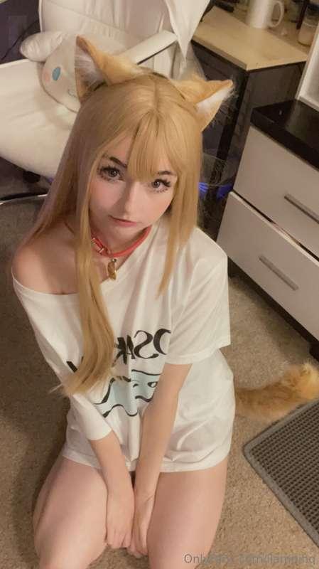 ニャニャニャ!! It’s ur favorite nekogirl Kinako!!! ;33