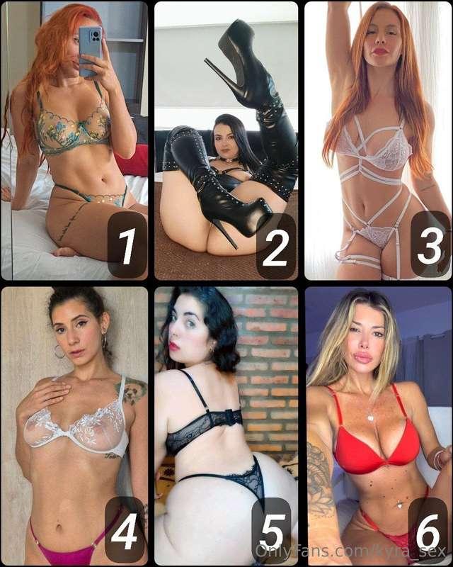 REAL WOMEN, DO YOU DARE TO DM THEM?TOP CREATORS OF THE MONTH..