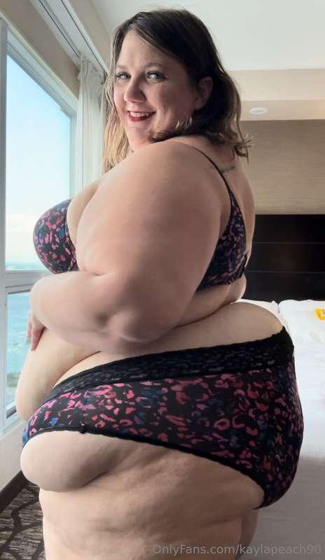 Guess what!! I'm stuffing this greedy insatiable belly at th..