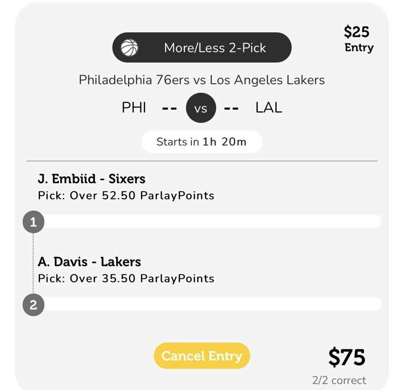 Parlay play 🤑