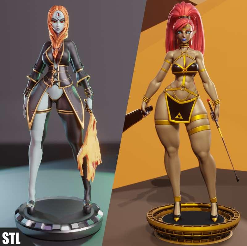 Doms Midna/Urbosa STLs