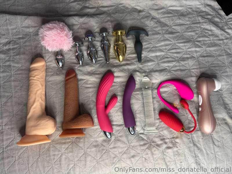 All my toys 😈🍆 5 I got from you 🫶🏼 Remember that always you ..