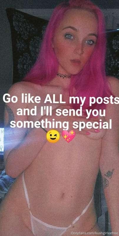 Complete me challenge and recieve a gift in your dms.