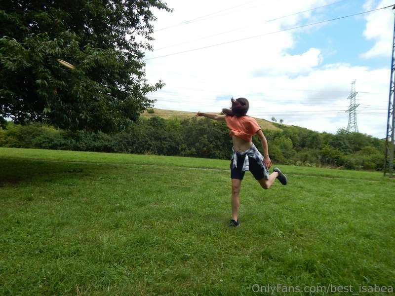 A moment from my free time. I just dropped the disc. Who wil..