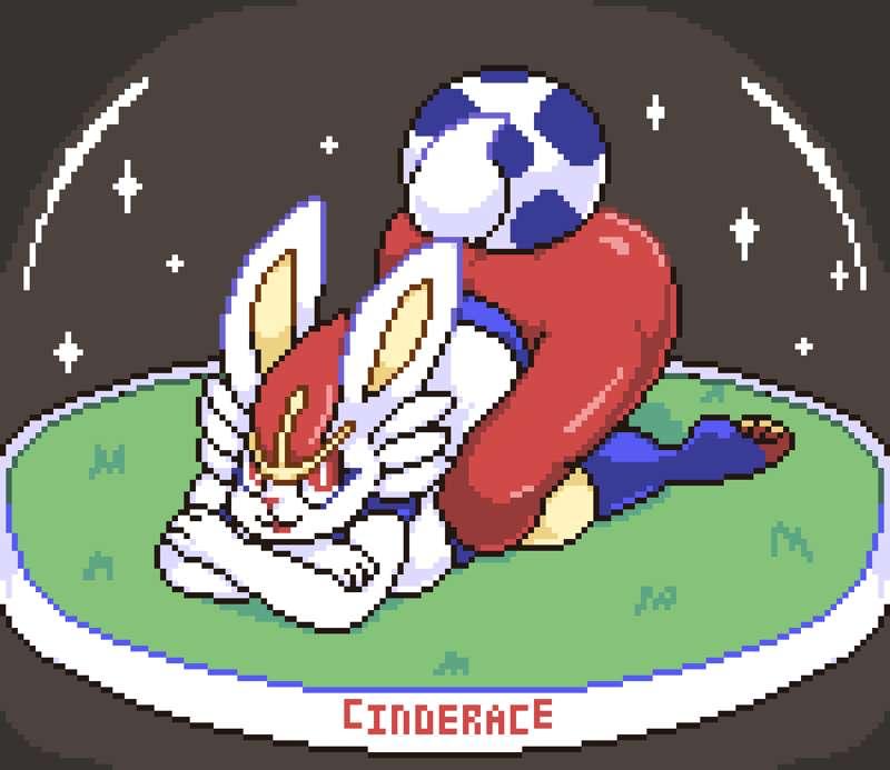 Cinderace doodle