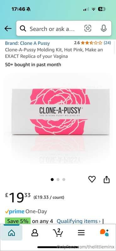 Ok so I buy this and give it a go doing a mould of my pussy ..