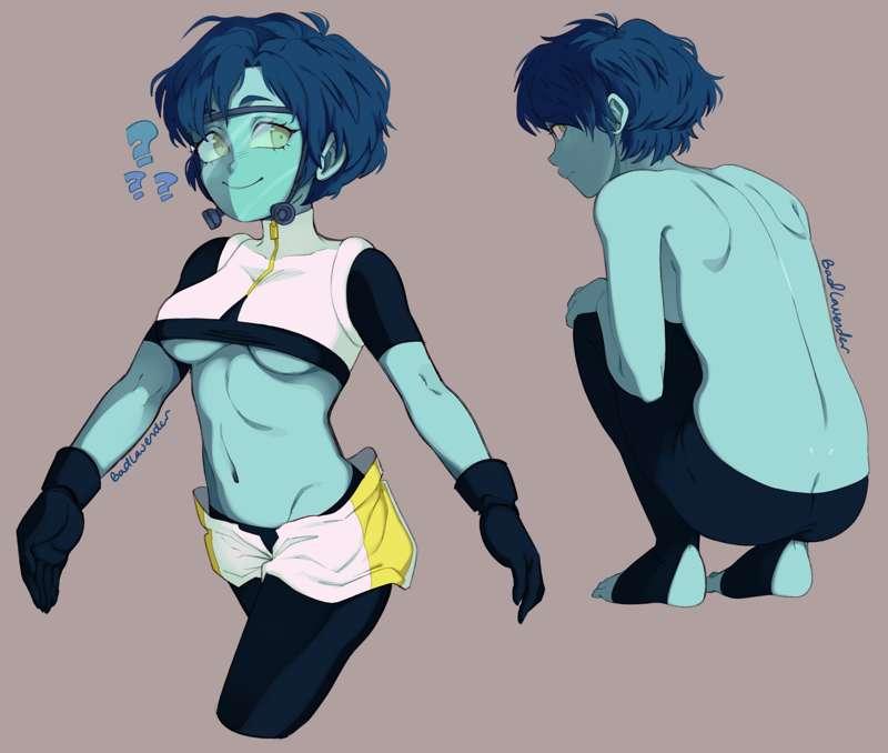 Bubble Girl Sketches