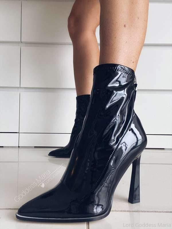 These vinyl boots have so many uses aside from accentuating ..