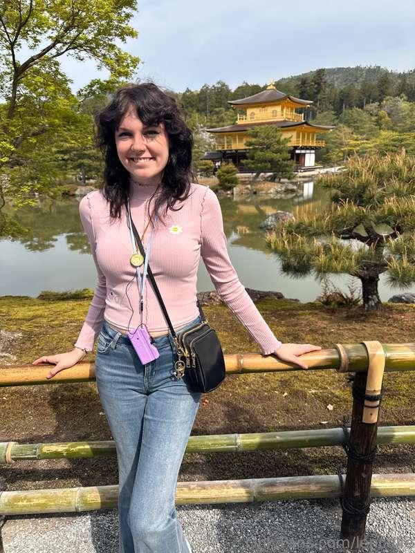 Sweet dreams! Here’s me in Japan!