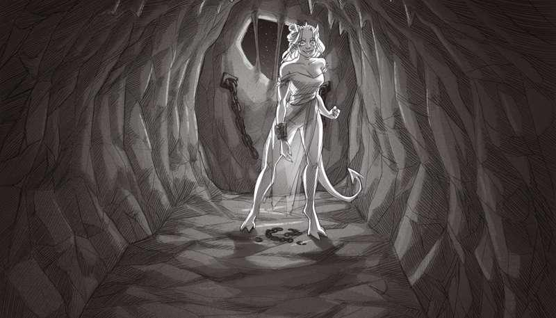 Slay the Princess preview art!