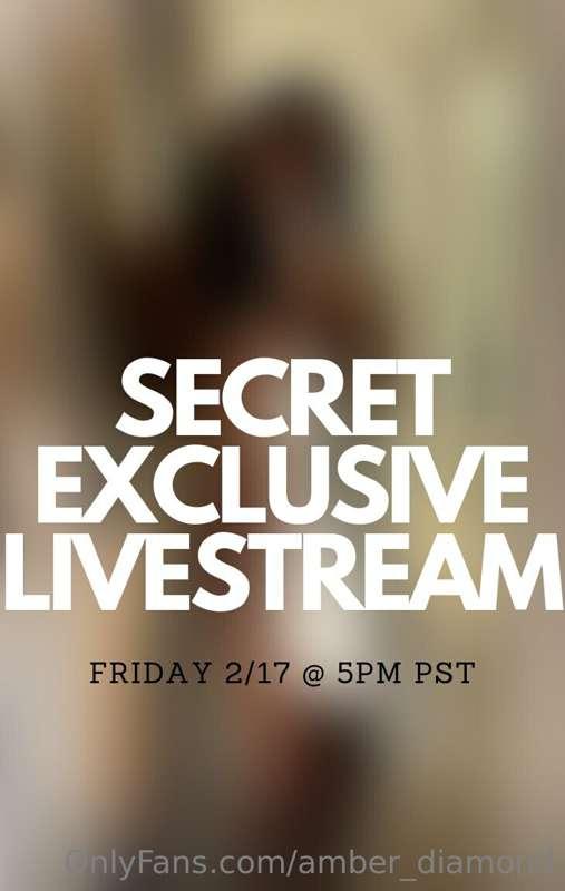 🚨 ***ATTENTION:*** **FOR FRIDAY NIGHT 2/17 5PM PST!!!** 🚨

I..