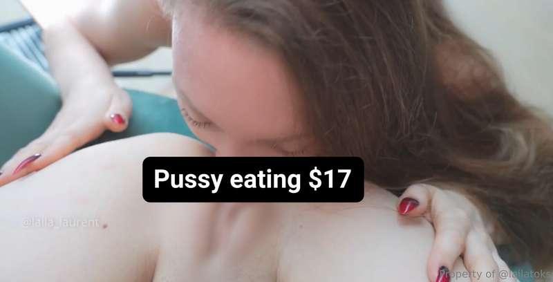 POV my pussy & ass gets licked by sexy girl friend! 𝗧𝗶𝗽 $𝟭𝟳 ..