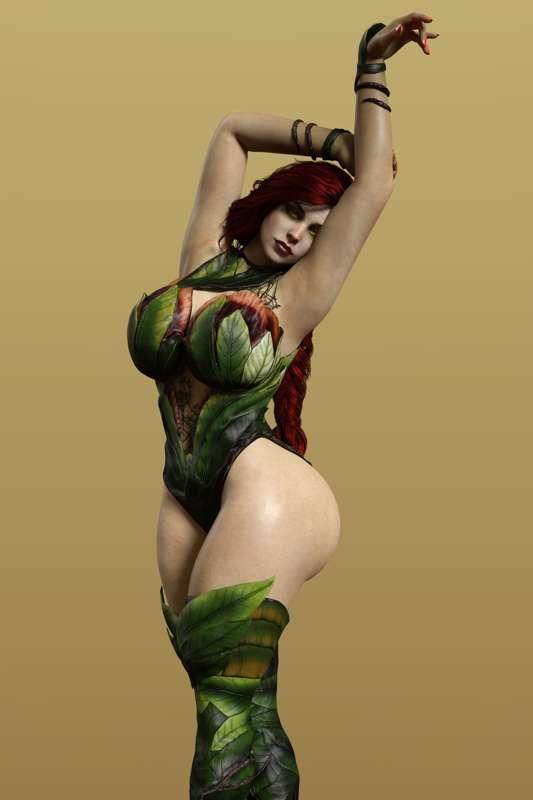 R: The Femboy Knight Rises - Poison Ivy and Harley Quinn (WIP#1)