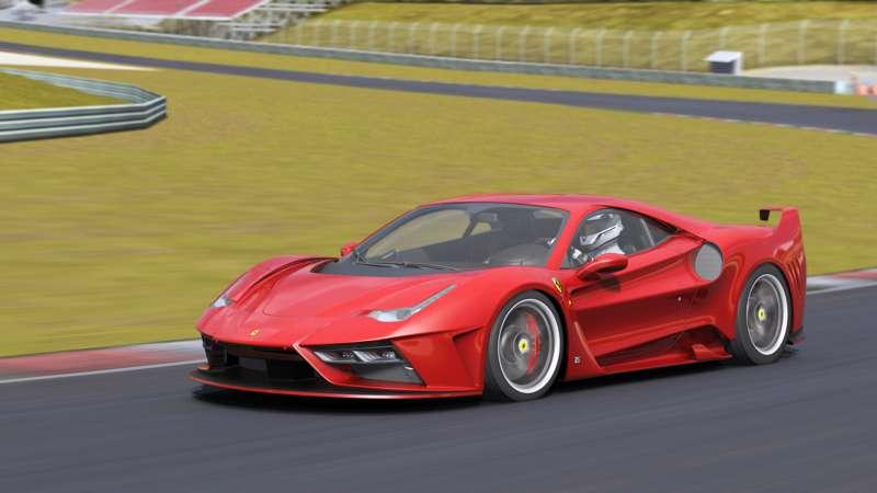 2019 Ferrari 7X Design GTO Vision / DOWNLOAD