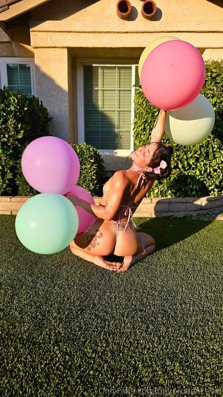 Silly birthday photos 🥹💝